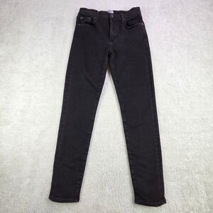 AGOLDE Sophie Mid Rise Ankle Skinny Jeans Women's Size‎ 28 Black